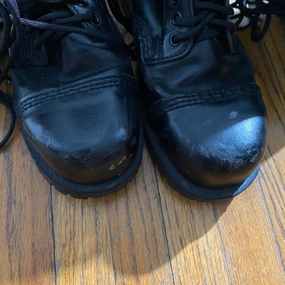 Vintage Knee high Combat Boots - Picture 3 of 8